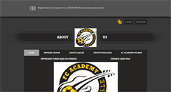 Desktop Screenshot of futbolclubacademy.com